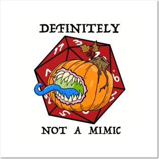 Definitely Not a Mimic Posters and Art